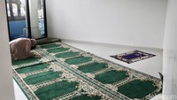 Di dalam halte tersebut juga terdapat Musala.