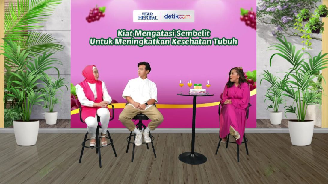 Webinar Vegeta Jilid ke-VI yang bertajuk 'Kiat Mengatasi Sembelit Untuk Meningkatkan Kesehatan Tubuh'