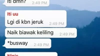 Kadang, karena sudah terlalu bersemangat, chat yang dikirim jadinya typo. Siapa nih yang sering typo?