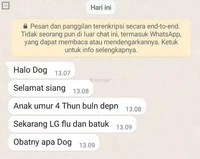 Kadang, karena sudah terlalu bersemangat, chat yang dikirim jadinya typo. Siapa nih yang sering typo?
