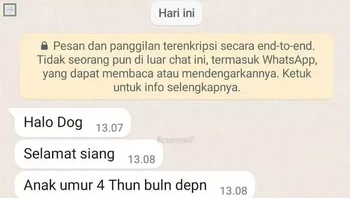 Dok kali ah. Foto: Twitter/convomf