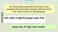 Kadang, karena sudah terlalu bersemangat, chat yang dikirim jadinya typo. Siapa nih yang sering typo?