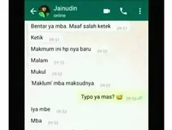 10 Chat Typo Kocak, Siapa Nih yang Sering Begini?