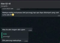 Kadang, karena sudah terlalu bersemangat, chat yang dikirim jadinya typo. Siapa nih yang sering typo?
