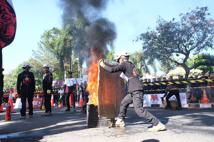 26 Grup Penanganan Kebakaran Adu Skill di Klaten Fire Safety Challenge