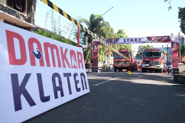 26 Grup Penanganan Kebakaran Adu Skill di Klaten Fire Safety Challenge
