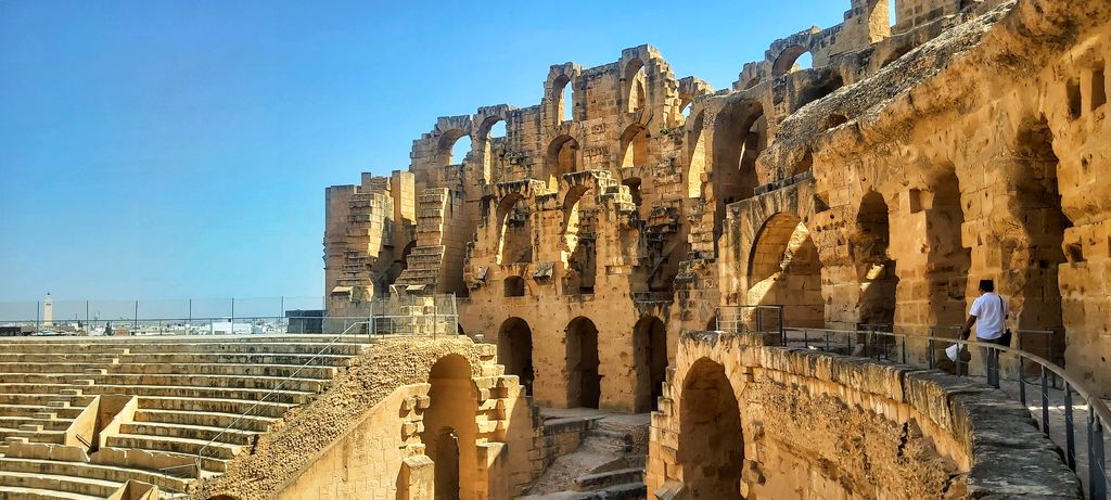 Amfiteater El Jem di Tunisia (Dwi Andayani-detikcom)