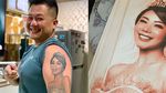 Selain Rendy Kjaernett, 10 Artis Ini Punya Tato Nama hingga Wajah Pasangan