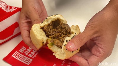 Nyamm! Bakpao Khas Taiwan Isi Rendang yang Gurih Enak