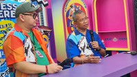 Direktur Sales dan Marketing Campina Indonesia Adji Andjono Purwo saat memberikan keterangan pers terkait dukungan acara tersebut. 