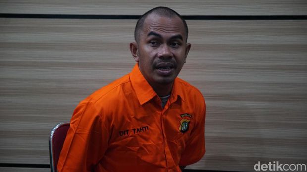 Hanim (41), mantan pendonor ginjal yang juga tersangka kasus TPPO jaringan Kamboja.