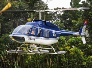 Wisata Helikopter Keliling Gunung Dibuka di Bali, Cek Tarifnya!