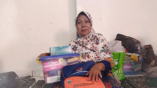 Korban kebakaran di Setiabudi, Jaksel (Kurniawan-detikcom)