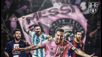 Tak hanya meraih kemenangan bagi tim barunya, ini artinya La Pulga sedang menaklukan negeri Paman Sam. Foto: Twitter