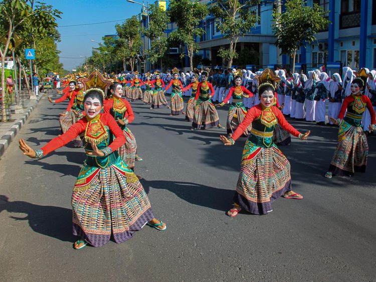Kemeriahan Bojonegoro Thengul International Folklore Festival 2023