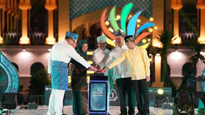 Pembukaan Festival Ekonomi Syariah di Istana Maimun Medan. (Foto: Istimewa)