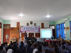 Relawan Sandiaga Beri Pelatihan Wirausaha Kopi ke Murid SMA di Belitung
