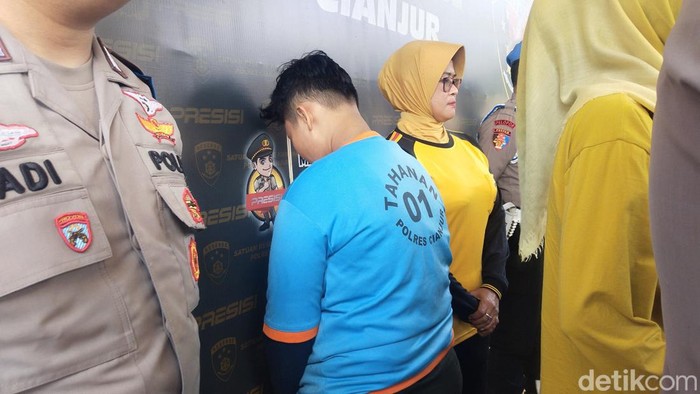 Salah seorang pelaku begal di Cianjur.