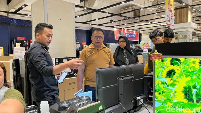 Suasana di Transmart Medan Fair (Nizar Aldi/detikSumut)