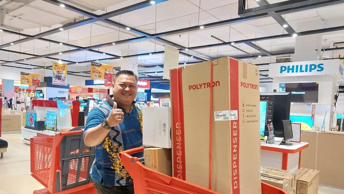 Testimoni pelanggan belanja di Transmart Full Day Sale