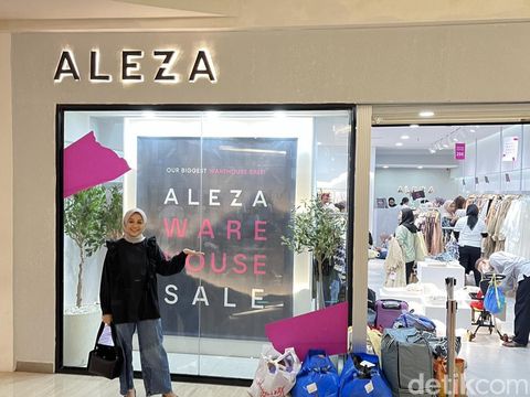 Warehouse sale Aleza Label di FX Sudirman mulai dari tanggal 21 Juli 2023 hingga 31 Juli 2023.