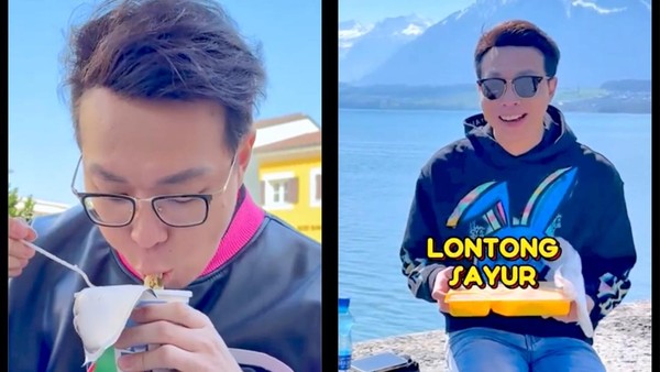 dr. Richard Lee Makan Mie Instan hingga Lontong Sayur Saat di Eropa