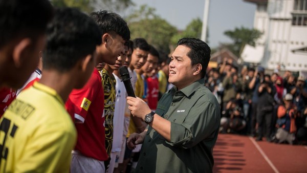Erick Thohir Hadiri Seleksi Pemain Timnas U-17 di Solo