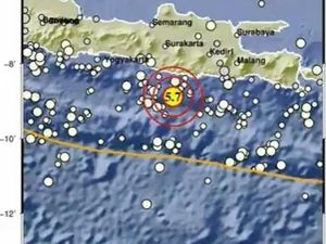 Gempa Terkini M 5,7 Guncang Pacitan Jatim, Berpusat di Laut