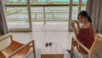 Hasninda Ramadhani, Artis FTV yang Doyan Ngopi