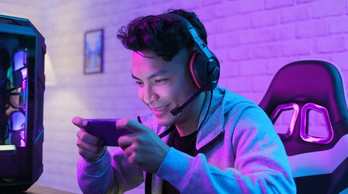 Ilustrasi Gamer