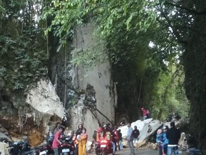 Pemotongan Batu di Jalur Camba Maros Ditarget Rampung Desember 2023