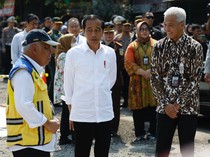 Kala Jokowi Cek Jalan Surakarta-Purwodadi yang Tak Pernah Beres