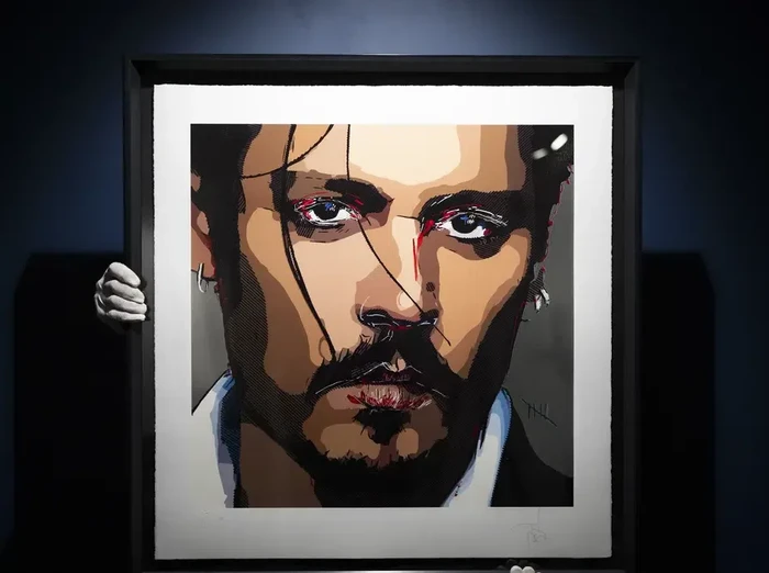 Lukisan Johnny Depp