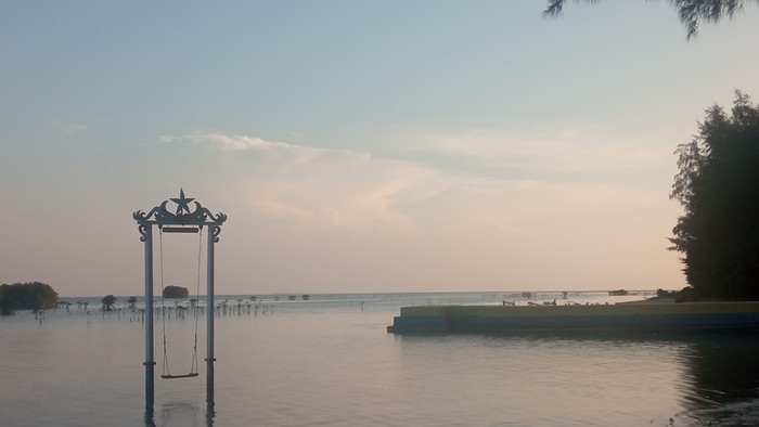 Pantai Bintang, Pulau Pari, Kepulauan Seribu. Pantai Bintang, Pulau Pari, Kepulauan Seribu.