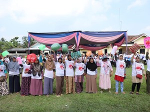 Sahabat Ganjar Gelar Pelatihan Hidroponik-Bazar Sembako di Lampung Tengah