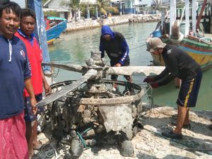 Tentang Pesawat PD II yang Baling-balingnya Terjaring Jala Nelayan