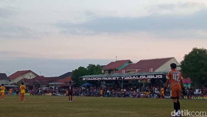 Turnamen tarkam di lapangan Roket FC desa Tegalgubug Cirebon