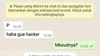 Aduh, jadi takut. Foto: 1cak  