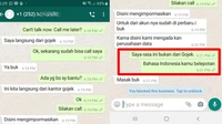 Masih banyak saja chat yang dijadikan modus penipuan. Banyak yang termakan, tapi tidak sedikit juga yang mulai sadar.