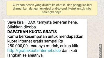 Ternyata penipunya juga ditipu duluan. Foto: 1cak