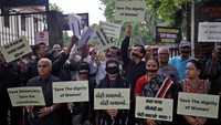 Dua wanita dari etnis minoritas di Manipur, India, diarak bugil dan diperkosa massal pada 4 Mei 2023. Namun, peristiwa tragis itu baru viral pada Rabu (19/7) dan memicu kemarahan publik India. 
