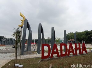 Mengintip Progres Pembangunan Alun-alun Dadaha Kota Tasikmalaya