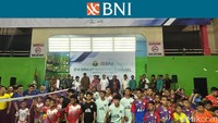 BNI Sirnas B Sulsel 2023 berlangsung 24-29 Juli ini, mempertandingkan kelompok usia dini (U-11), anak-anak (U-13), dan pemula (U-15). Foto: Mercy Raya/detikcom