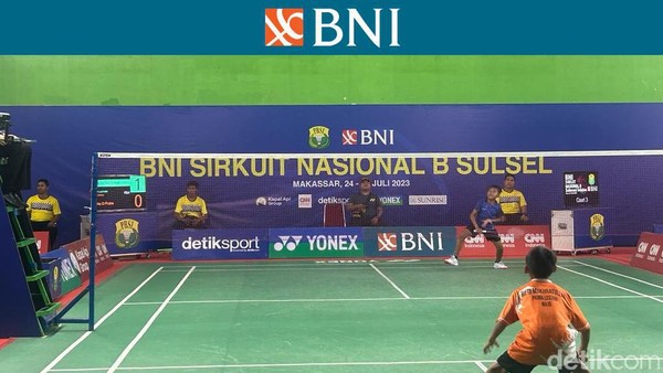 Potret Keseruan Hari Pertama BNI Sirnas B 2023 di Sulsel