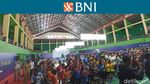 Potret Keseruan Hari Pertama BNI Sirnas B 2023 di Sulsel