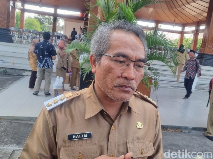 Bupati Bantul Abdul Halim Muslih, Senin (24/7/2023).