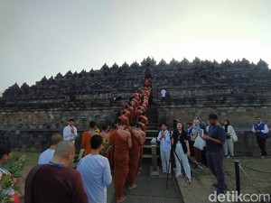 Arkeolog Tak Setuju Usulan Menag Pasang Chatra di Candi Borobudur