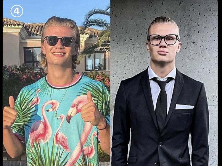 Meme Erling Haaland di Tengah Barbie Vs Oppenheimer
