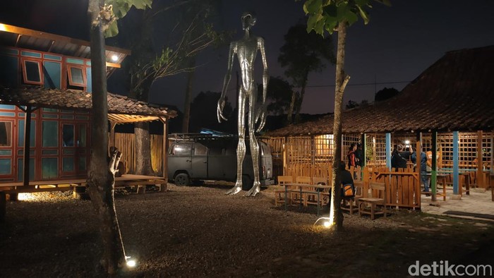 Kampung Alien di Nanggulan, Kulon Progo. Foto diunggah Senin (24/7/2023).