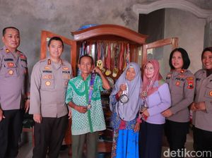 Pesilat Klaten Juara SEA Games Diterima Bintara Polri, Ibunda Sujud Syukur